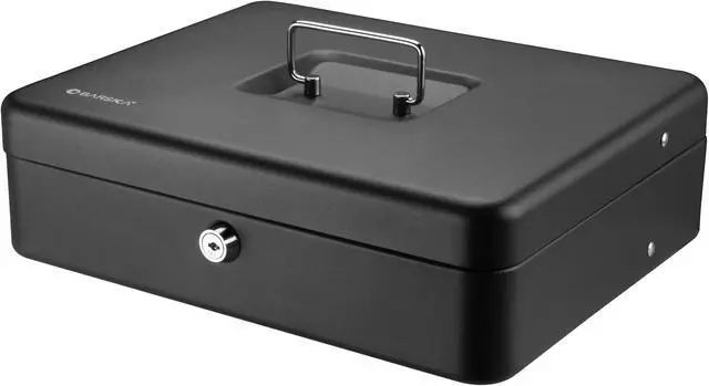 Main image of Barska Optics 12" Register Style Cash Box w/ Key Lock CB13054