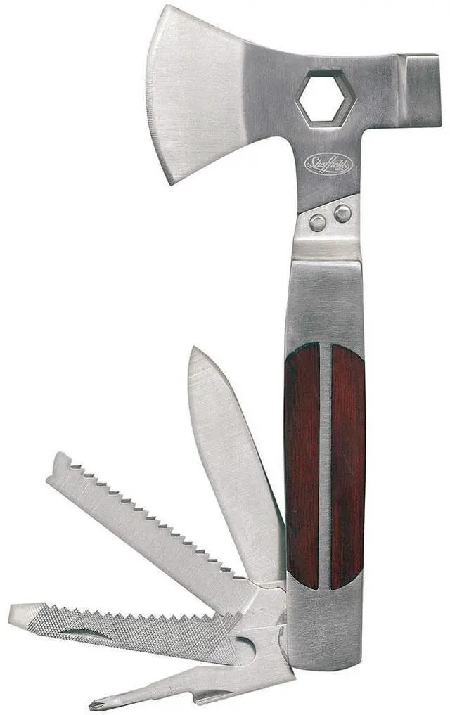 Alt view image 5 of 12 - SHEFFIELD 12301 Sheffield Camper 12-In-1 Multi Tool