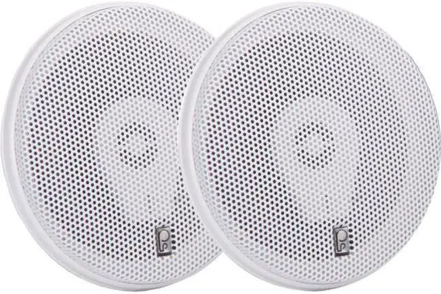 Main image of POLYPLANAR MA8505W 5 3 WAY 140WATT WHITE SPEAKERS