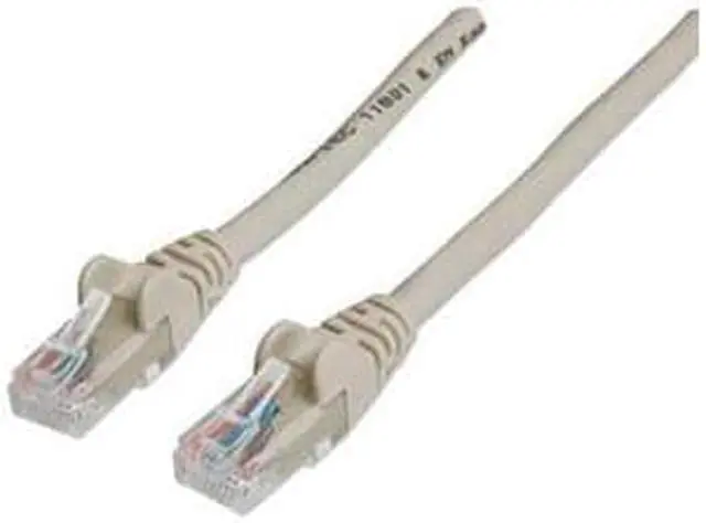 Main image of INTELLINET 340557 100' CAT6 UTP Patch Cbl Gray