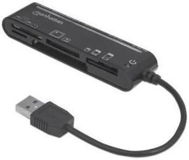 Main image of MANHATTAN 101998 USB 79 in 1 Multi Card reader