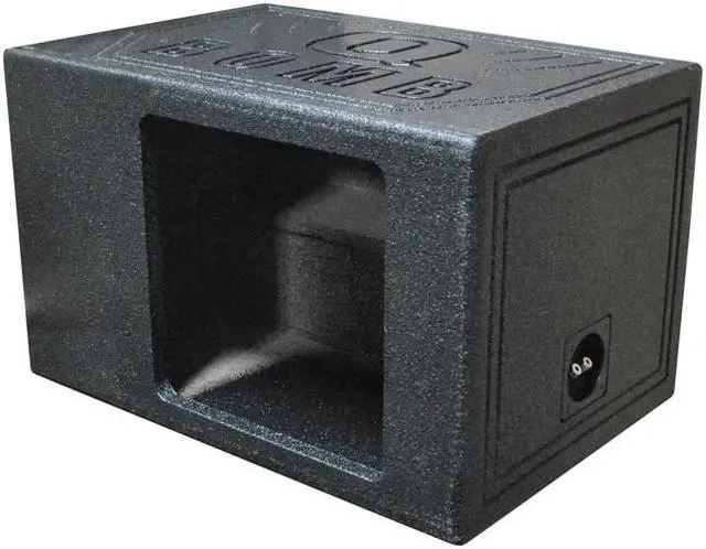 Alt view image 5 of 6 - Qpower QBOMB12VLSINGSQ Single 12" Bomb Box Vented Square Hole