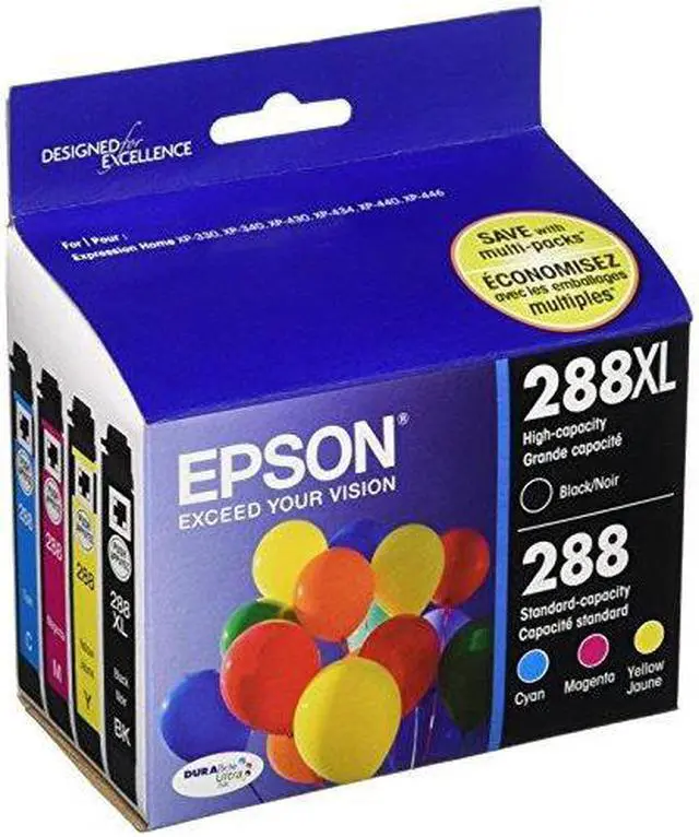 Main image of EPSON AMERICA T288XLBCS T288 Ultra XL Blk Color Combo