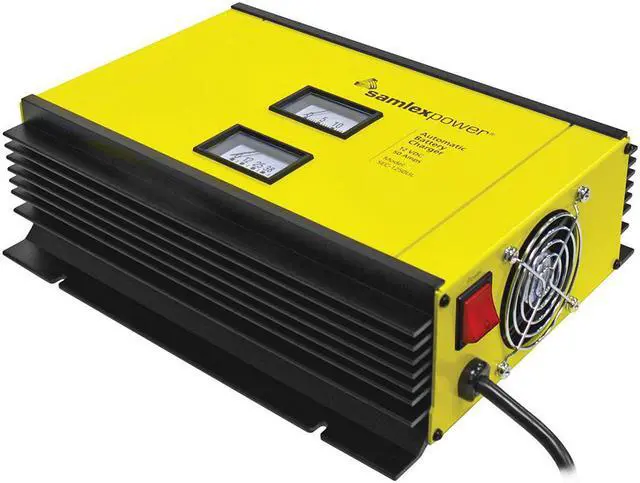 Alt view image 7 of 8 - SAMLEX SEC-1250UL BATTERY CHARGER 2 BANK 3 STAGE 12V 50