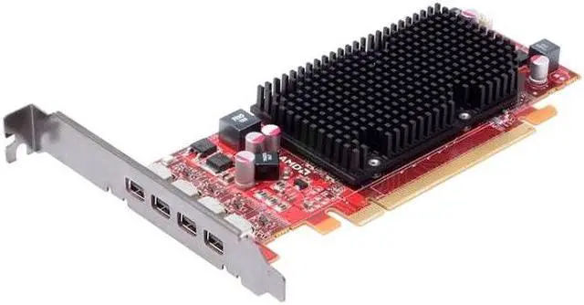 Alt view image 2 of 2 - Sapphire Video Card 100-505982 AMD FirePro 2460 512M GDDR5 PCI Express QUAD MINI DisplayPort (ROHS) FULL