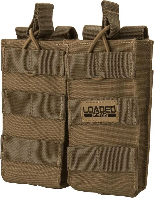 Main image of BARSKA OPTICS BI13002 BARSKA OPTICS BI13002 CX-850 Dble Section Mag Pouch,Dark Earth