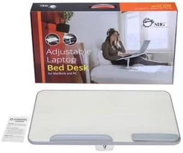Alt view image 8 of 16 - SIIG Adjustable Laptop Bed Desk for MacBook and PC