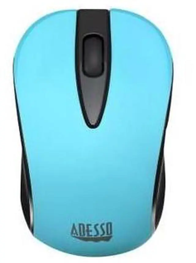 Alt view image 3 of 10 - ADESSO iMouse S70L ADESSO BLUE NEON COLOR  2.4GHZ WIRELESS OPTICAL MINI MOUSE
