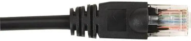 Alt view image 2 of 6 - Black Box CAT5EPC-020-BK CAT5e 100-MHz Stranded Ethernet Patch Cable - Unshielded, PVC, Snagless Boot, Black, 20 ft.