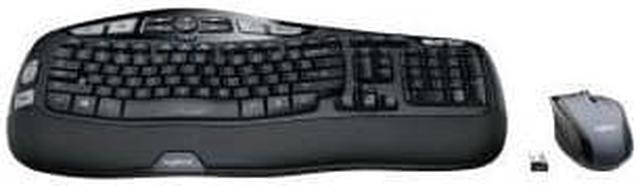 Best Buy: Logitech MK570 Ergonomic Wireless Optical Comfort Wave Keyboard  and Mouse Black 920-008001
