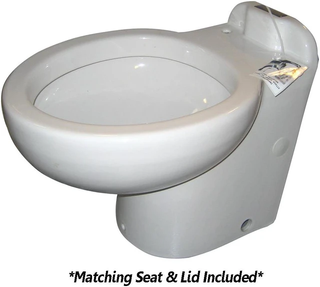 Main image of RARITAN MARINE ELEGANCE 12VDC HH BOWL FRESH WATER WHITE