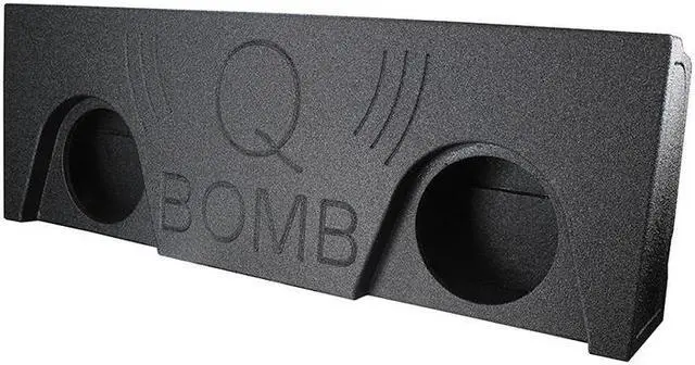 Main image of Qpower Qbomb empty Dual 12" 2014-15 GMC Crew Cab 4 door