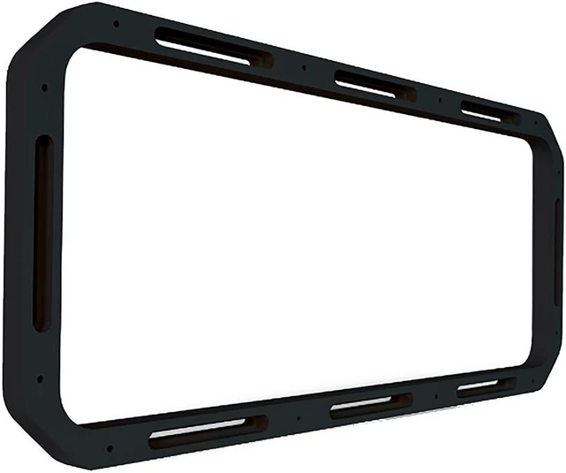 Alt view image 2 of 5 - FUSION RV-FS41SPB BLACK 41MM SPACER FOR PANEL SPEAKERS