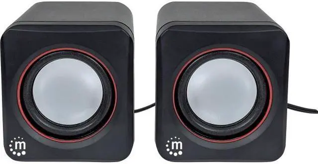 Alt view image 9 of 12 - Manhattan Products MANHATTAN USB STEREO SPEAKER SYSTEM 161435