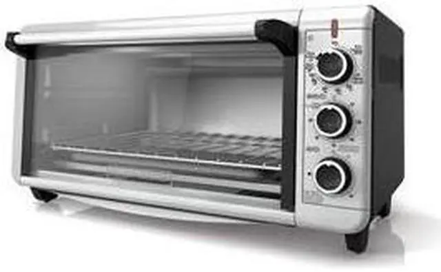 Alt view image 4 of 6 - Black & Decker Extra-Wide Toaster Oven TO3240XSBD