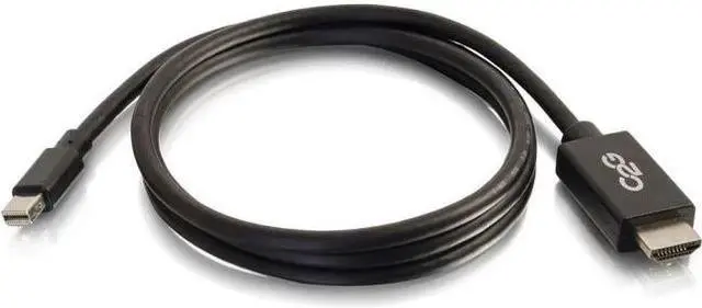 Alt view image 7 of 10 - C2g 6Ft Mini Displayport To Hdmi Adapter Cable - Black - Taa