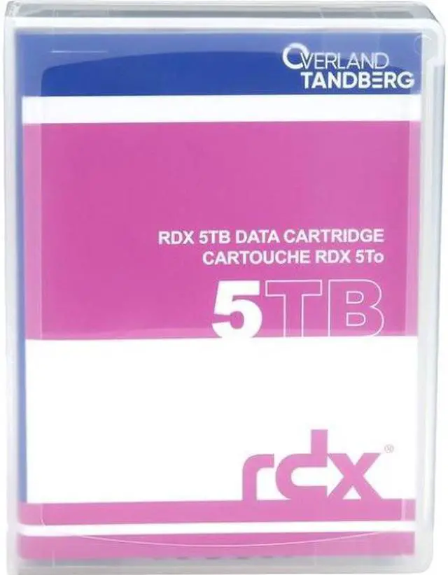 Alt view image 3 of 5 - Tandberg Data 8862-RDX 5TB QuikStor USB SATA Removable Disk Cartridge