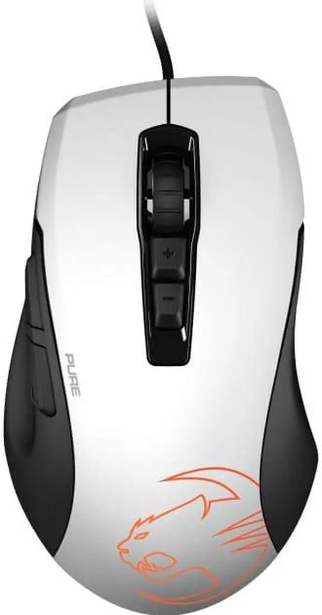 Alt view image 3 of 11 - Roccat ROC-11-725-WE Optical RGB Gaming Mouse - White