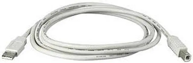 Alt view image 2 of 6 - Black Box USB05-0010 USB 2.0 Cable - Type A Male to Type B Male, Black, 10 ft.