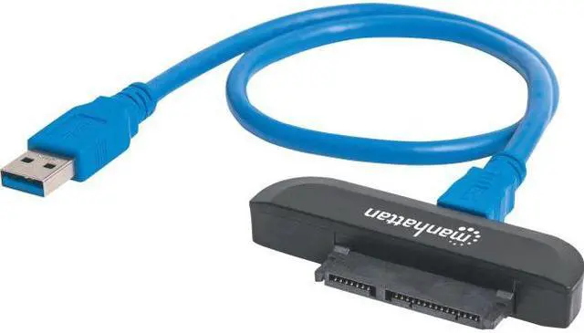 Alt view image 6 of 17 - MANHATTAN 130424 SuperSpeed USB to SATA Adapter