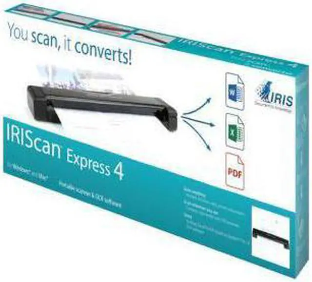 Alt view image 3 of 5 - IRIS - 458511 - IRIS Iriscan Express 4-Usb Portable Scanner That Scans Anything - 8 ppm (Mono) - 8 ppm (Color) - USB