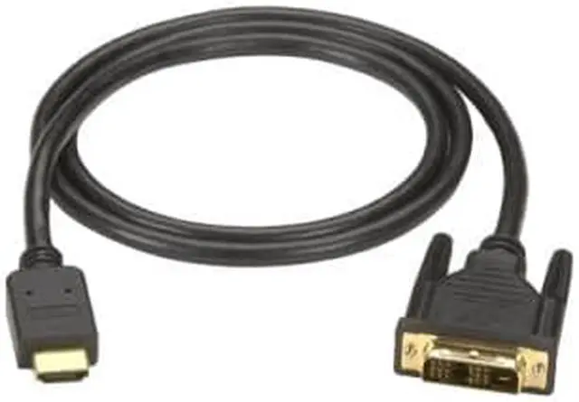 Alt view image 4 of 7 - HDMI to DVI-D Cable, M/M, PVC, 1-m (3.2-ft.)