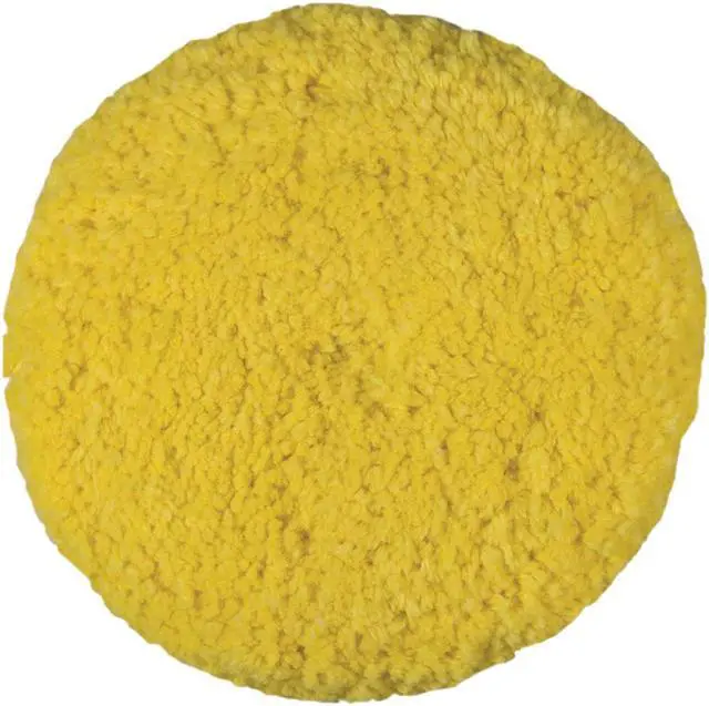Alt view image 4 of 8 - Presta Rotary Blended Wool Buffing Pad - Yellow Medium Cut