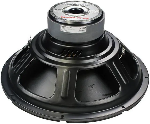 Alt view image 3 of 7 - AUDIOPIPE TS-PP2-15-D4 Audiopipe 15 Woofer Dual 4 Ohm 1500W Max