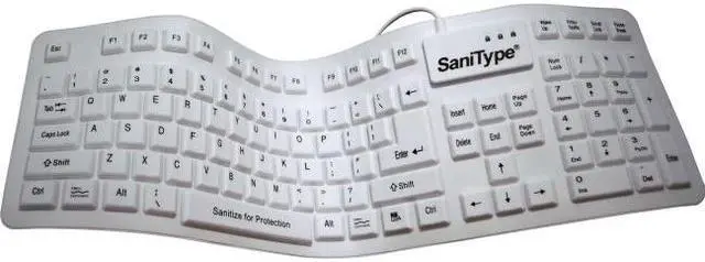 Alt view image 2 of 6 - HYGIENIC FLEXIBLE SILICONE KEYB