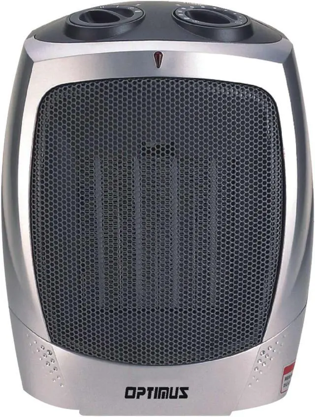 Alt view image 8 of 13 - Optimus H7004 Portable Ceramic Heater with Thermostat
