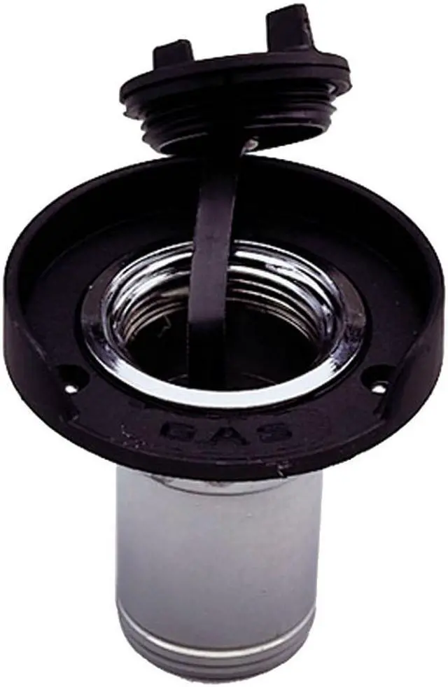 Main image of Perko Gas Fill f/1-1/2" Hose - Chrome Plated Zinc Black Flange