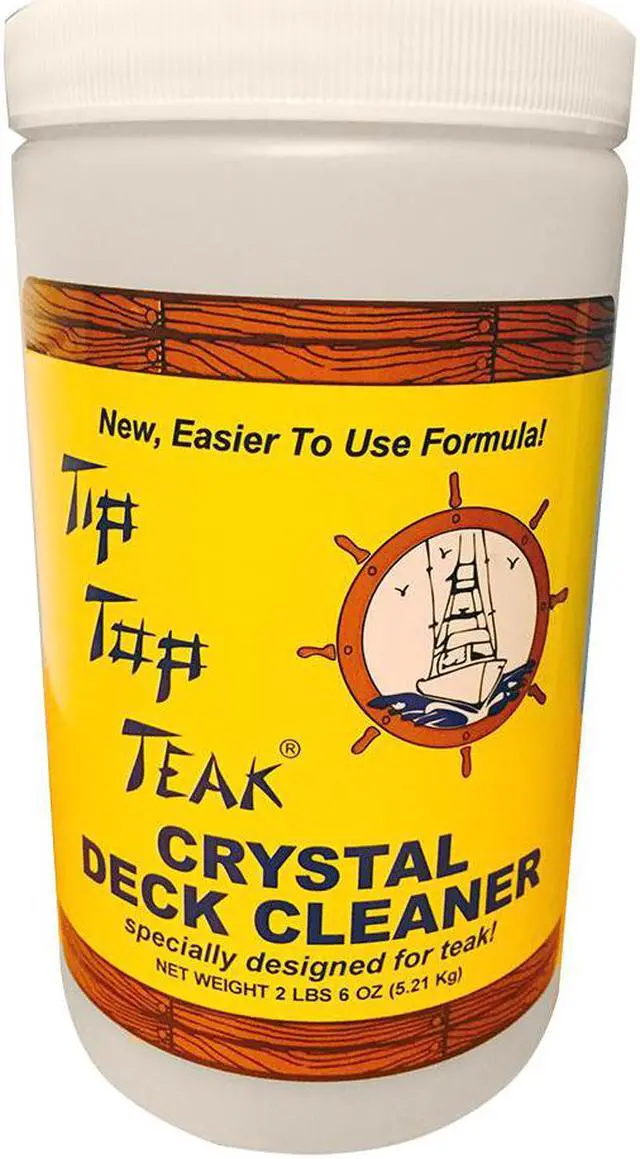 Main image of Tip Top Teak Crystal Deck Cleaner - Quart (2lbs 6oz)
