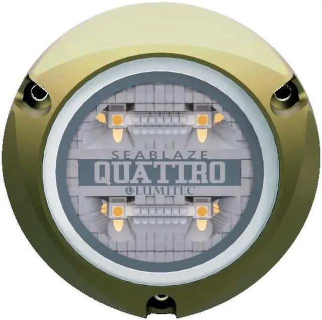 Main image of LUMITEC QUATTRO SPECTRUM RGBW LED SURFACE MOUNT BRONZE HOSUING 12/24V