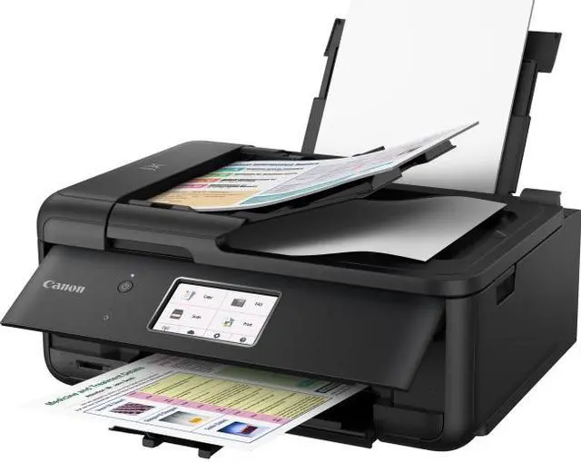 Alt view image 20 of 20 - Canon PIXMA TR8520 (2233C002) Duplex Up to 4800 DPI x 1200 DPI Wireless/USB Color InkJet All-In-One Printer