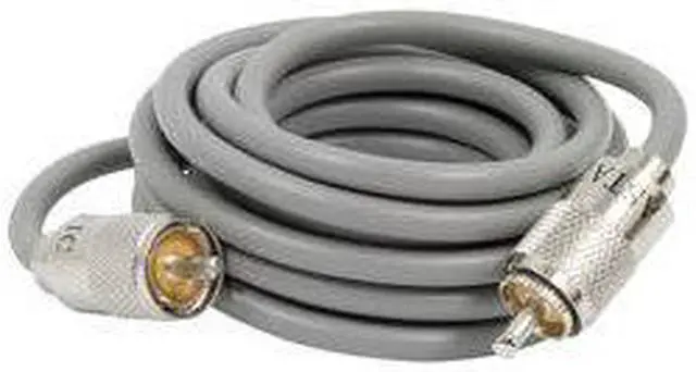 Main image of ASTATIC TM 302-10274 9     RG8X CABLE WITH PL259 CONNECTORS  GREY  A8X9