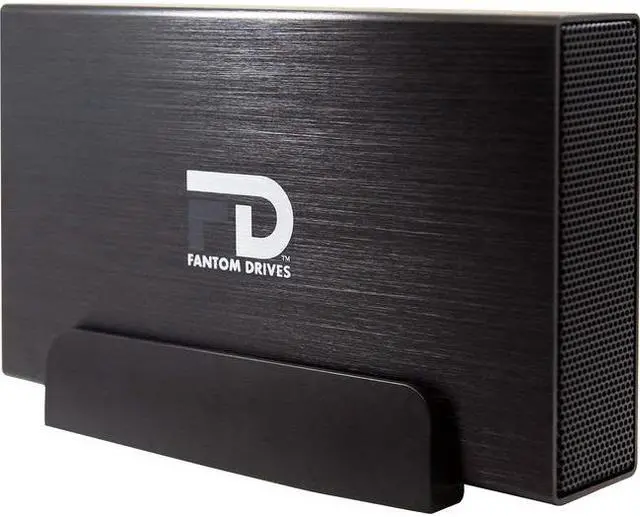 Alt view image 7 of 18 - Fantom Drives 8TB External Hard Drive - GFORCE 3 Pro 7200RPM, USB3, Aluminum (GF3B8000UP)