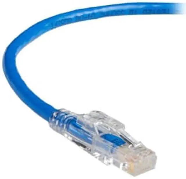 Alt view image 5 of 8 - GigaTrue 3 CAT6 550-MHz Lockable Patch Cable (UTP), Blue, 3-ft. (0.9-m)