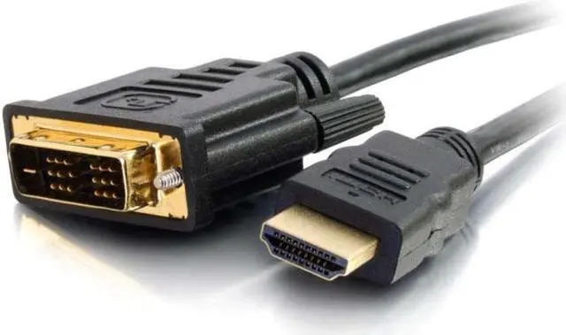 Alt view image 5 of 20 - Cables To Go C2G 42516 2 Meter HDMI to DVI Adapter Cable Cord