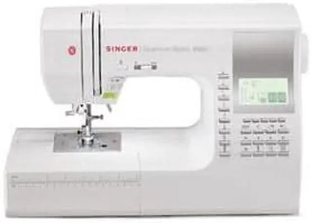 Alt view image 13 of 13 - Singer 9960 Quantum Stylist 600 Stitch Computerized Sewing Machine with Extension Table