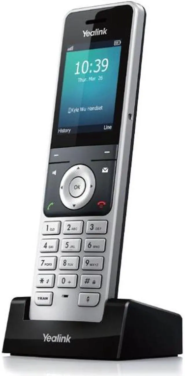 Alt view image 4 of 8 - DECT CORDLESS HANDSET