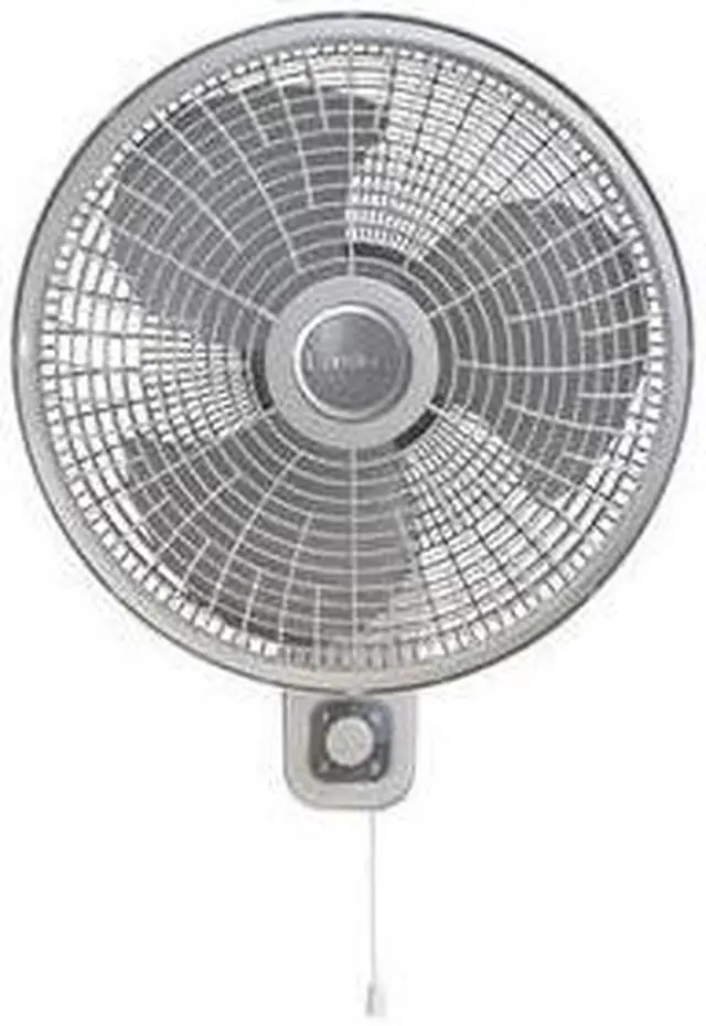 Main image of Lasko 16 In. 3-Speed White Oscillating Wall-Mount Fan M16900