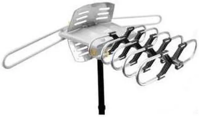 Alt view image 2 of 5 - Ematic EDT312ANT HD TV Motorized Outdoor Antenna with 150-Mile Range