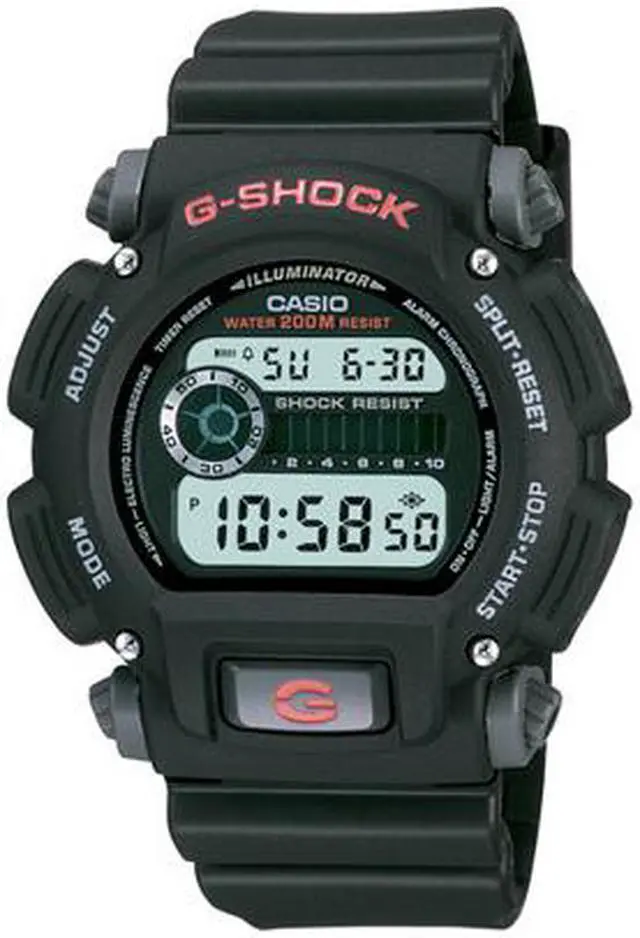 Alt view image 14 of 19 - CASIO DW-9052-1VCF G Shock Mens Watch Black