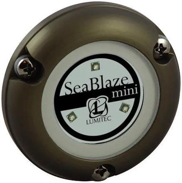 Main image of Lumitec SeaBlaze Mini - Underwater Light - Pair - Brushed Finish - B... [101246]