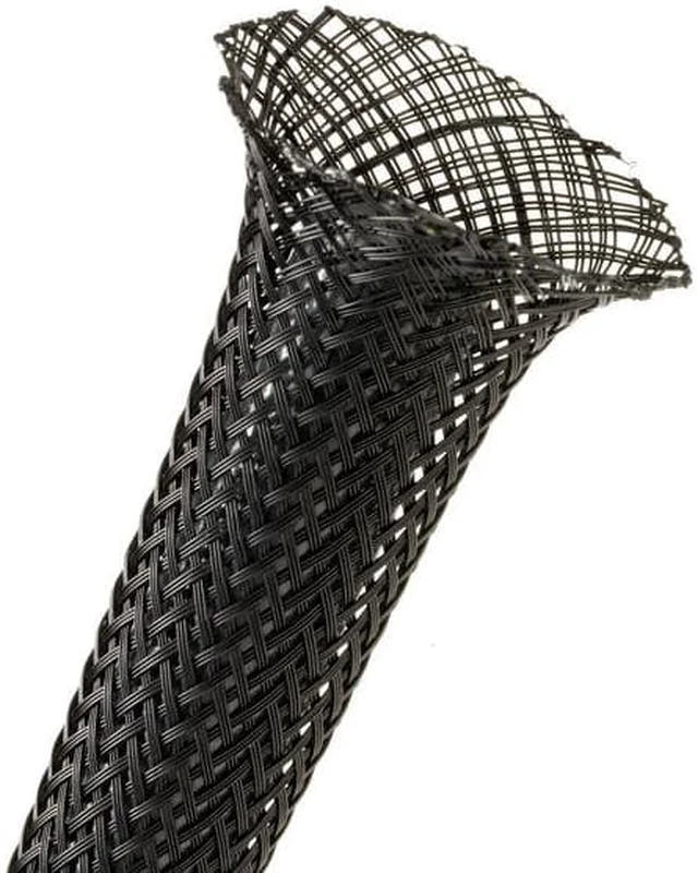 Alt view image 2 of 2 - XSCORPION ET34.1BK Xscorpion Expandable Braided Sleeving 3/4 100Ft