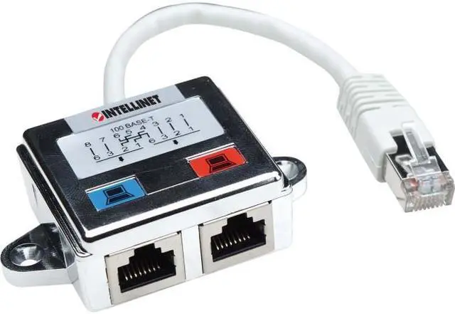 Alt view image 2 of 16 - INTELLINET 2-PORT FTP MODULAR DISTRIBUTOR 504195