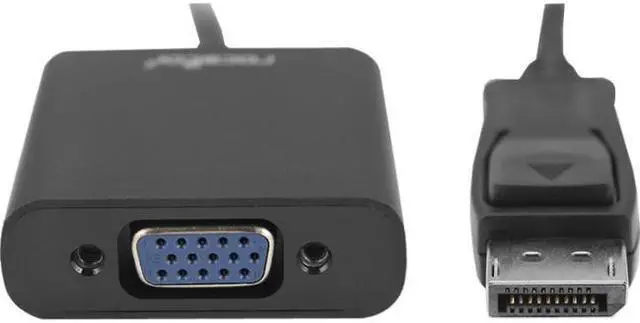 Main image of Rocstor DisplayPort to VGA Video Adapter Converter - Black