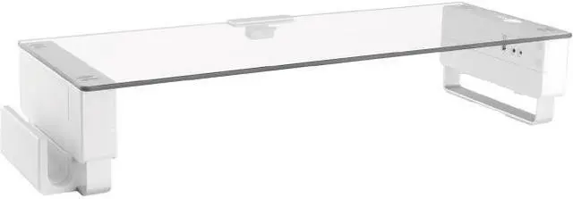 Main image of SIIG Accessory CE-MT2N12-S1 Tempered Glass Surface Smart Stand with USB Audio Ports