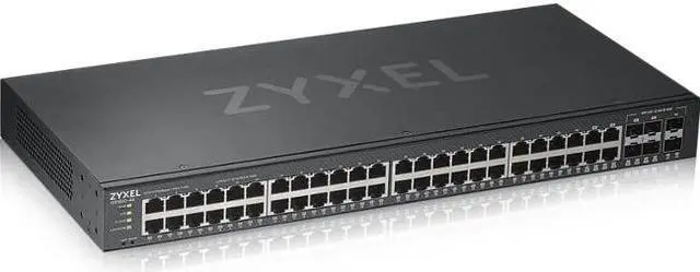 Alt view image 2 of 20 - ZYXEL COMMUNICATIONS GS1920-48v2 44Port Gigabit HCloud Switch