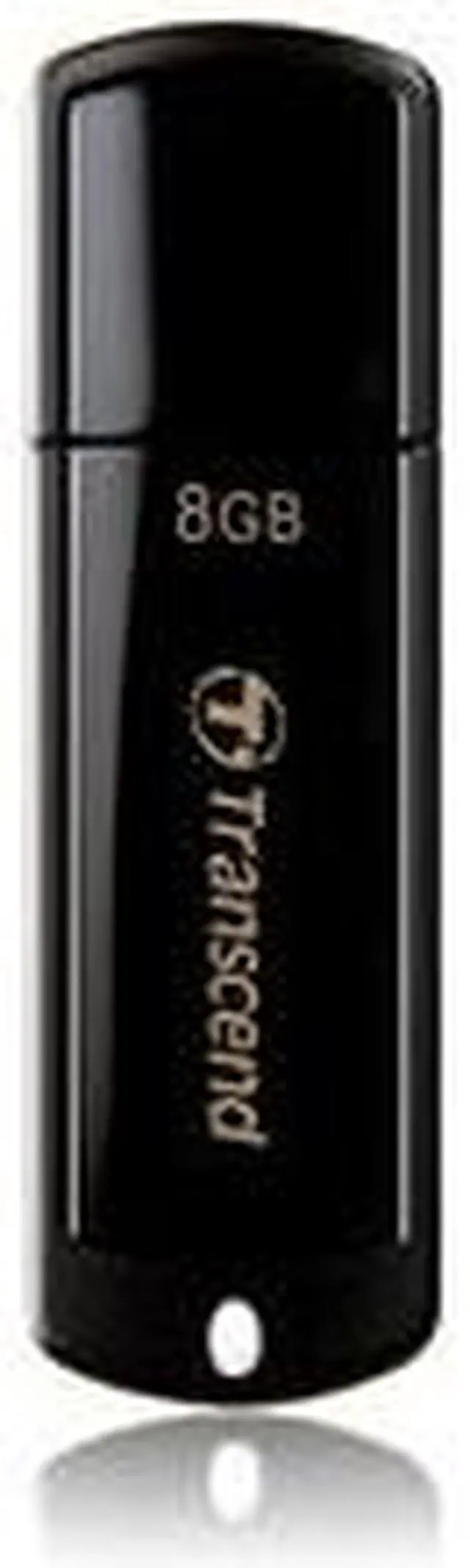 Alt view image 6 of 15 - Transcend JetFlash 350 8 GB USB 2.0 Flash Drive - Black - 1 Pack